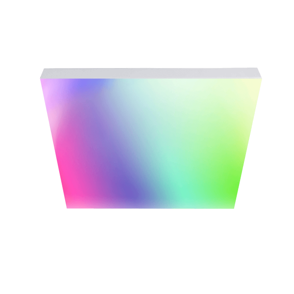 tint LED-Panel Aris 30x30 cm RGB white+color mit Fernbedienung