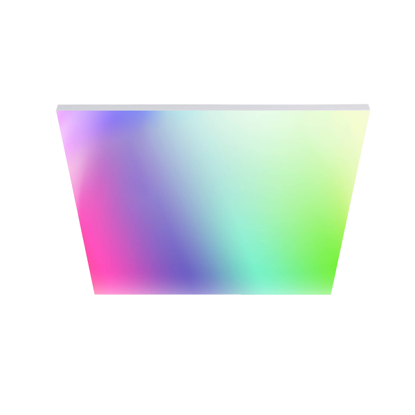 tint LED-Panel Aris 60x60 cm RGB white+color mit Fernbedienung